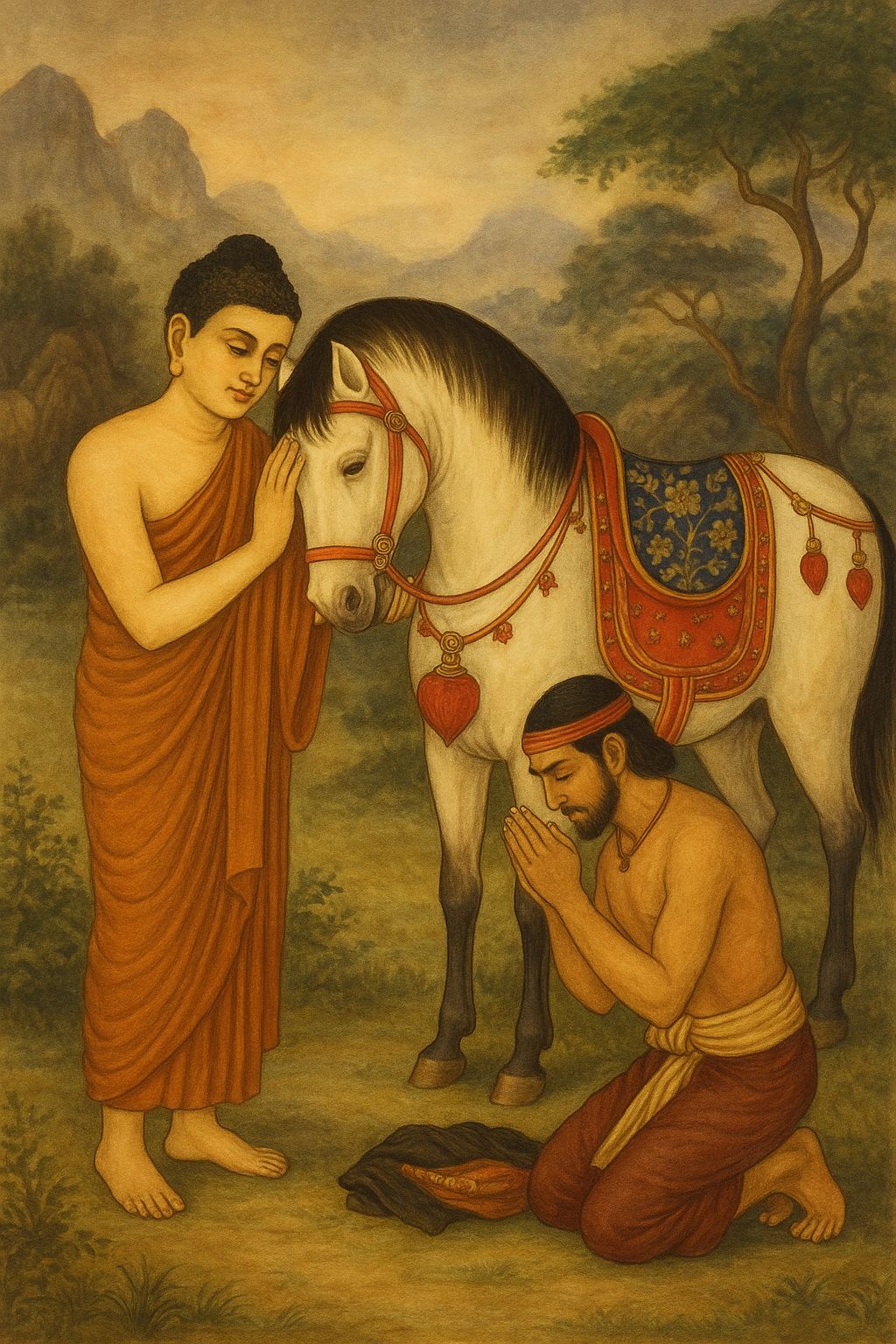 Kanthaka: The Horse Who Helped the Buddha