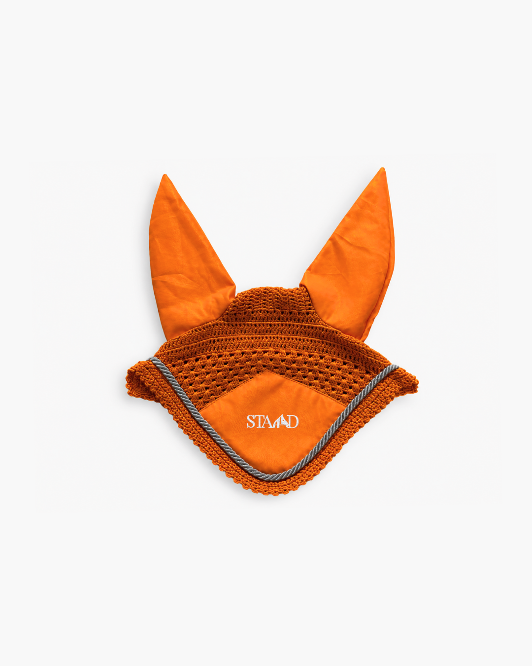 Tie- Free Ear Bonnet (Light Orange)