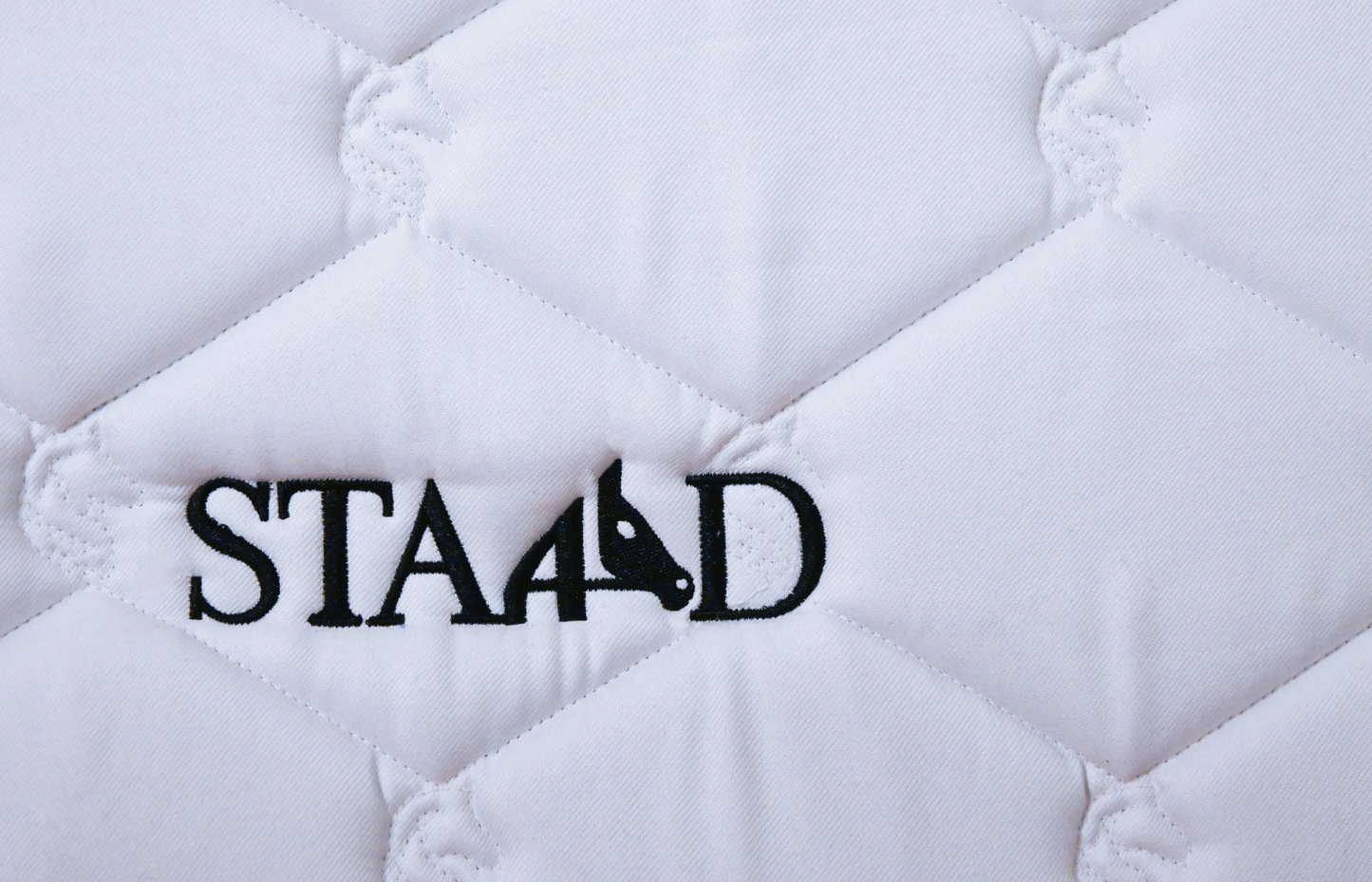 White Dressage Saddle Pad
