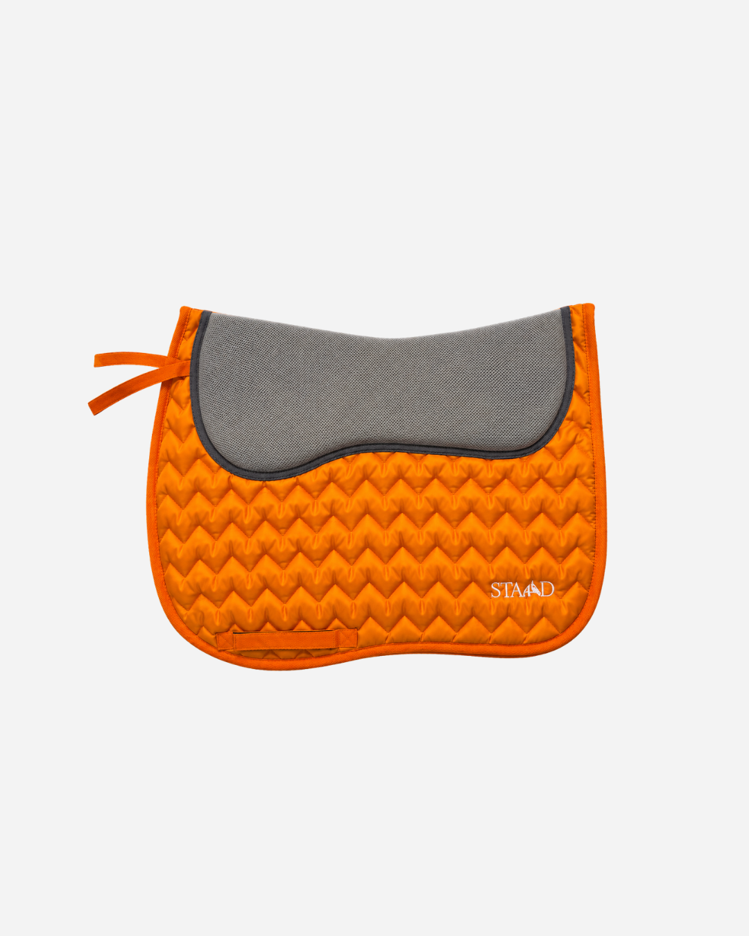 AirTech Two-Toned Saddle Pad (Light Orange/Gray)